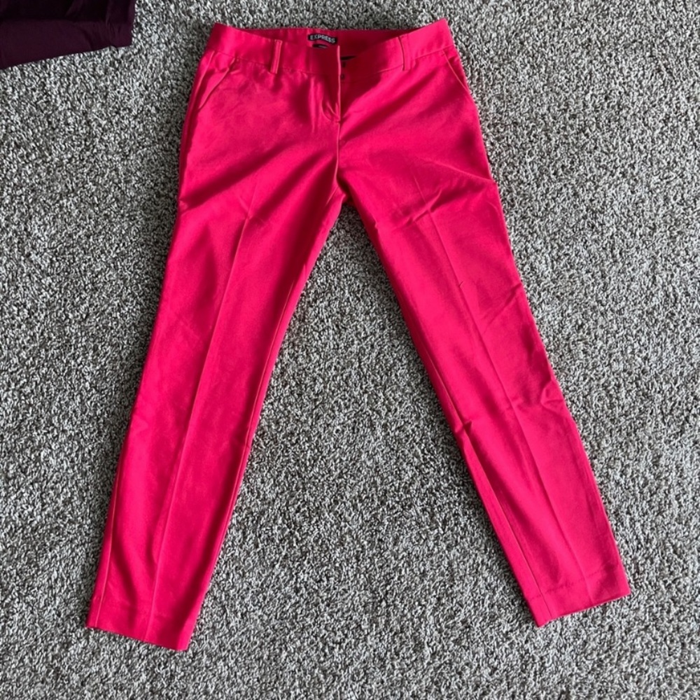 Pink express dress pants
